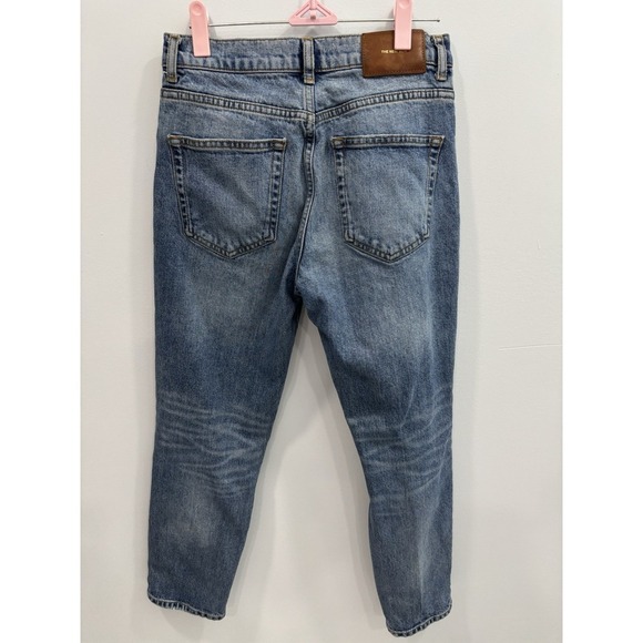 Zara The New Slim Women's Distressed Jeans Size 4 Medium Wash - Picture 2 of 10